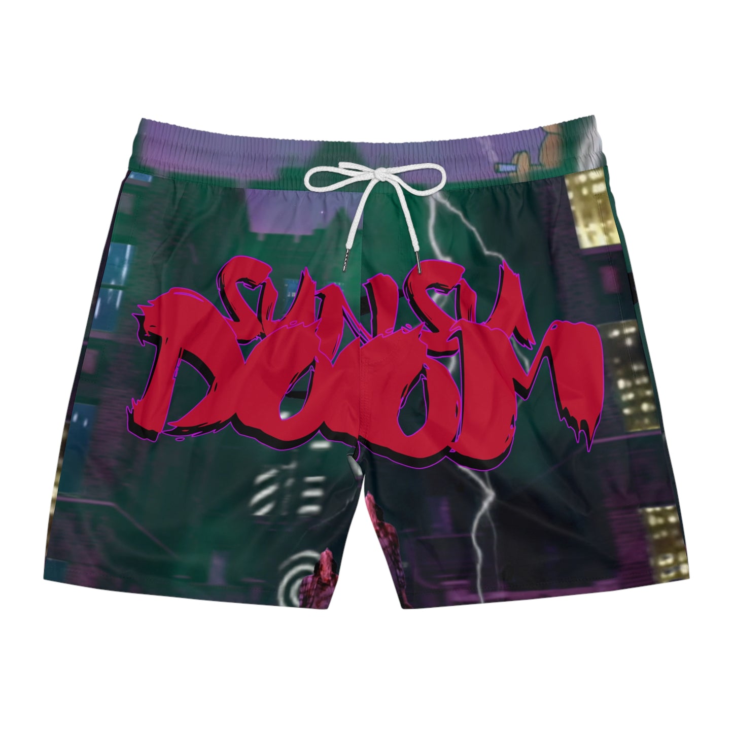 SUN SU - (DOOM SWIM) MENS SHORT TRUNKS